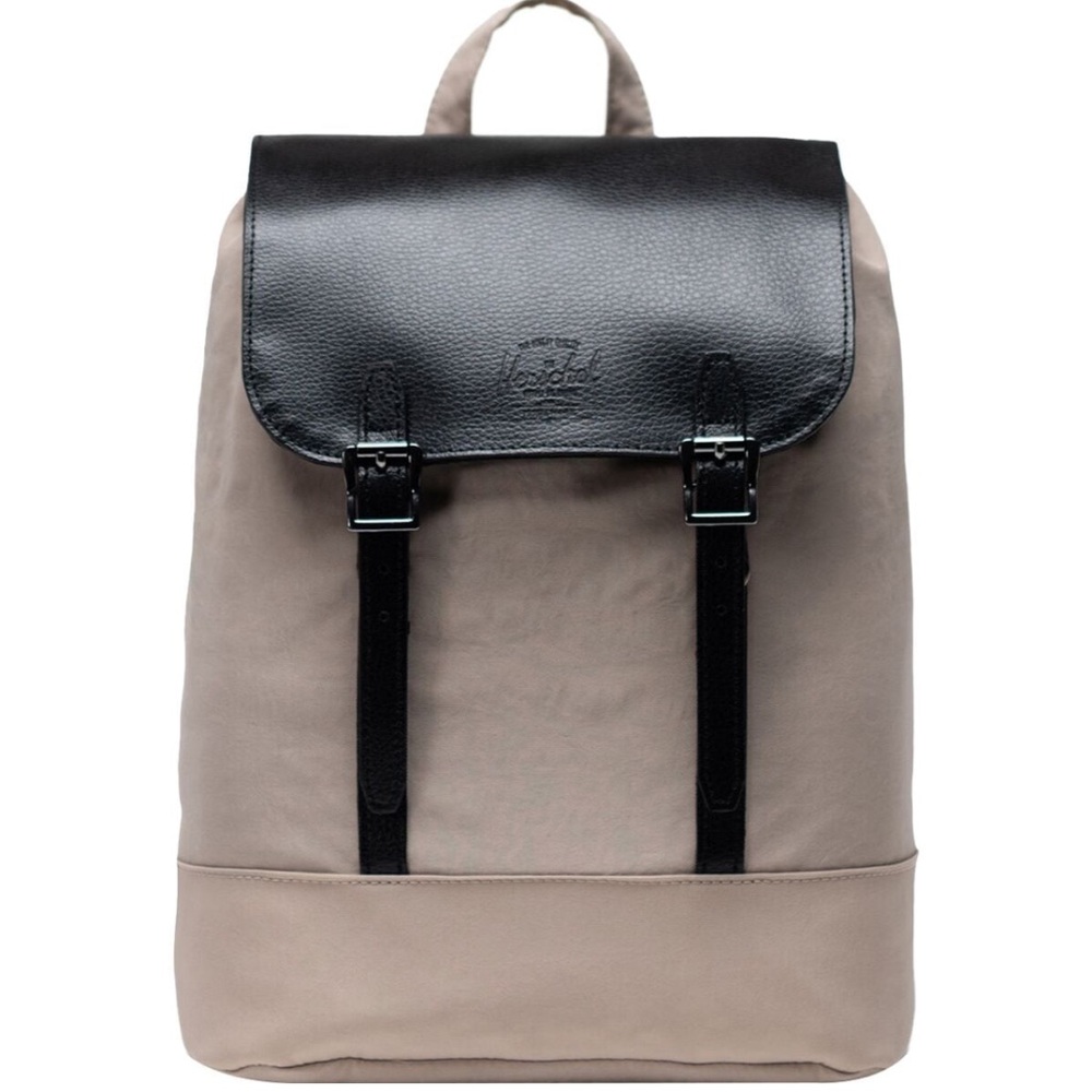 Herschel Supply Company Black and Tan Mini Bag